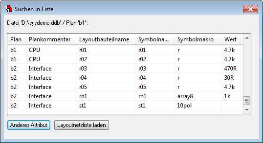 BAE Version 7.8: Listview-Dialogboxen mit sortierbaren Spalten